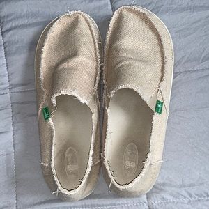 Sanuk sidewalk cruisers men’s 9